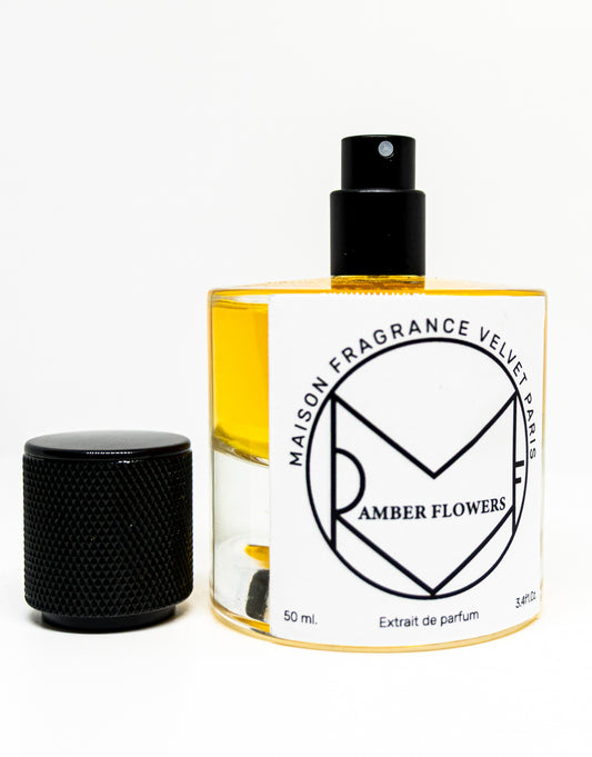 AMBER FLOWERS Extrait de Parfum 50 ml pour homme et femme